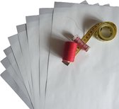 Patroonpapier - 1 m2 - 100 x 100 cm - 50 vellen - doorzichtig papier