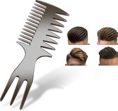 Missan® Barber Peigne Haute Qualité - Peigne Texturant - Peigne Coiffeur - Peigne à Cheveux - Accessoire Cheveux
