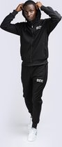Benlee Trainingsanzug Hackberry Trainingsanzug mit Kapuze schmale Passform Black-XL