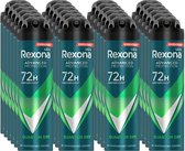 Rexona Deospray Men Quantum Dry - Voordeelverpakking 24 x 150 ml