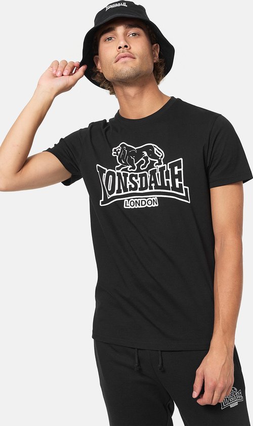 Lonsdale Heren-T-shirt normale pasvorm ALLANFEARN