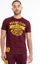 Lonsdale Heren-T-shirt normale pasvorm GRRUTEN