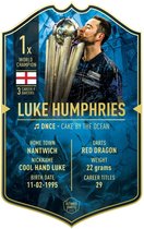 Ultimate Darts Card Luke Humphries World Champion 2024 - Darts