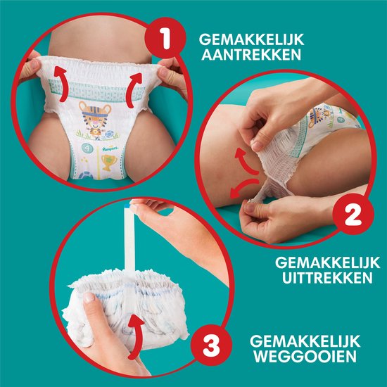 Pampers Baby-Dry Pants - Maat 8 (19kg+) - 117 Luierbroekjes - Maandbox - Pampers