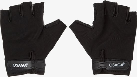 Osaga fitnesshandschoenen zwart - Maat XS/S
