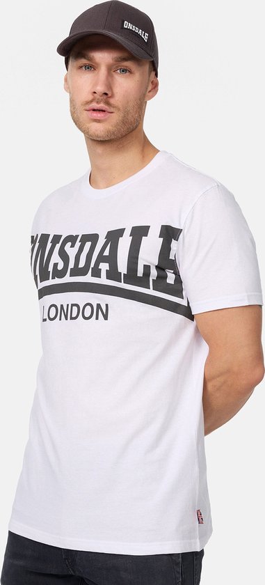 Lonsdale Heren-T-shirt normale pasvorm YORK