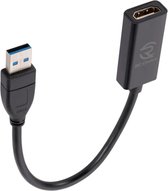 USB 2.0 naar HDMI - Full HD 60Hz - USB Male naar HDMI Female - Kabel Adapter