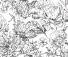 Fotobehang - Flowerbed 300x250cm - Vliesbehang