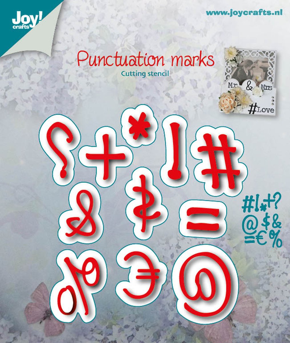 Joy Crafts - snij/embossingmal - interpunctie (11 stuks)
