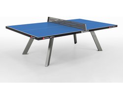 Sponeta® S6-87e Tafeltennistafel Outdoor - Voor zwaar gebruik - Inclusief stalen tafeltennisnet - Pingpongtafel - Roestvrij staal - Weerbestendig - 10mm Dik tafelblad - LxBxH 274x152.5x76cm - 10 Jaar garantie - Made in Germany