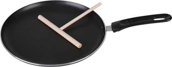 Chef Traiteur Pannenkoekenpan - alle warmtebronnen geschikt - zwart - dia 26 cm