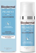 Bol.com Biodermal Pigment Nachtcrème - vermindert hyperpigmentatie zoals pigmentvlekken - 50 ml aanbieding