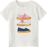 T-shirt Name it filles - écru - NMFfang - taille 92