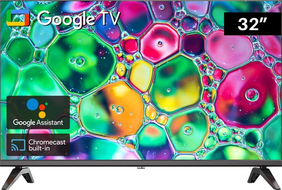 Foto: Google smart tv teeview 32inch led tv frameless design