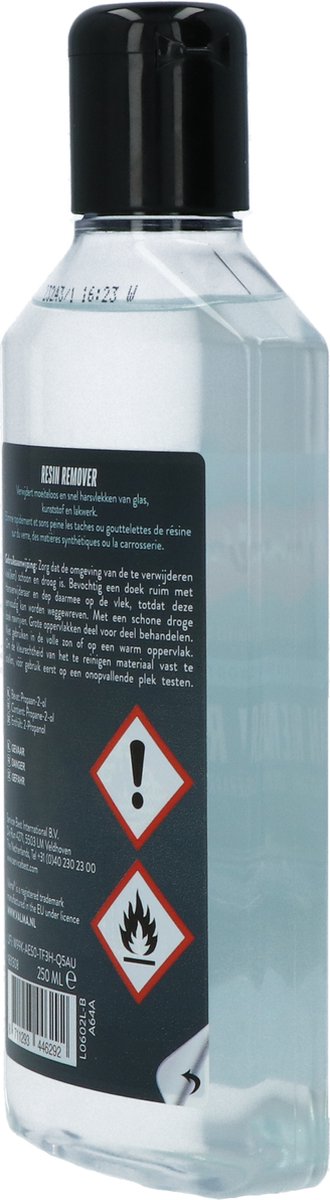 Valma Resin Remover - Krachtige harsverwijderaar - Voor glas, kunststof en lakwerk - Snel, veilig & effectief - Eenvoudig in Gebruik - 250ml van Valma — afbeelding 3