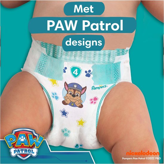 Pampers Baby-Dry Paw Patrol-editie Maat 6, 164 Luiers, 13kg-18kg