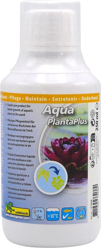 Ubbink - vijverwaterbehandelingsmiddel - Aqua Planta Plus 250ml - wateronderhoud