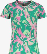 T-shirt de sport fille Osaga Dry avec imprimé vert - Taille 122/128
