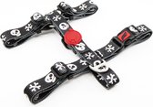 Tailpetz - H-Harness - Boo - Maat S - Hondenharnas - Hondentuig - Hondentuigje Kleine Hond - H Tuig Hond - Harnas Hond - Anti Trek Tuig Hond - Reflecterend