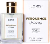 Loris Parfum Plus Frequence - 401- K401 Dames parfum - Top noten: Grapefruit / Jeneverstruik