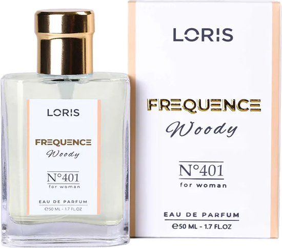 Loris Parfum Plus Frequence - 401- K401 Dames parfum - Top noten: Grapefruit / Jeneverstruik