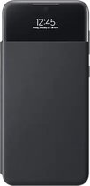 Custodia Cover S-View Case Samsung EF-EA336PBE per Galaxy A33 5G SM-A336 Nero