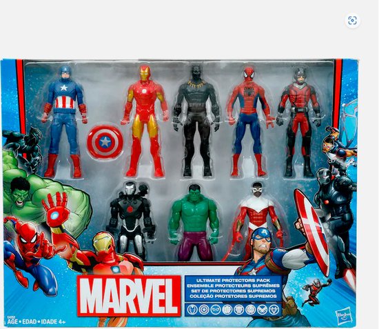 Super-héros Set 8 pièces - Marvel - Set complet - 15 cm Groot
