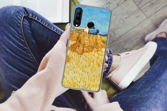 Coque Huawei P30 Lite - Récolte en Provence - Vincent van Gogh - Coque de téléphone en Siliconen