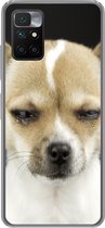 Coque de téléphone compatible avec Xiaomi et Redmi 10 - Chien - Animaux domestiques - Portrait - Coque de téléphone en Siliconen Coque de téléphone