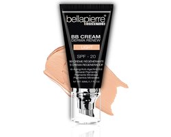 BellaPierre | BB Cream Derma Renew | SPF 20 | 50 ML | Anti-Aging foundation | Minerale Make-Up | Light