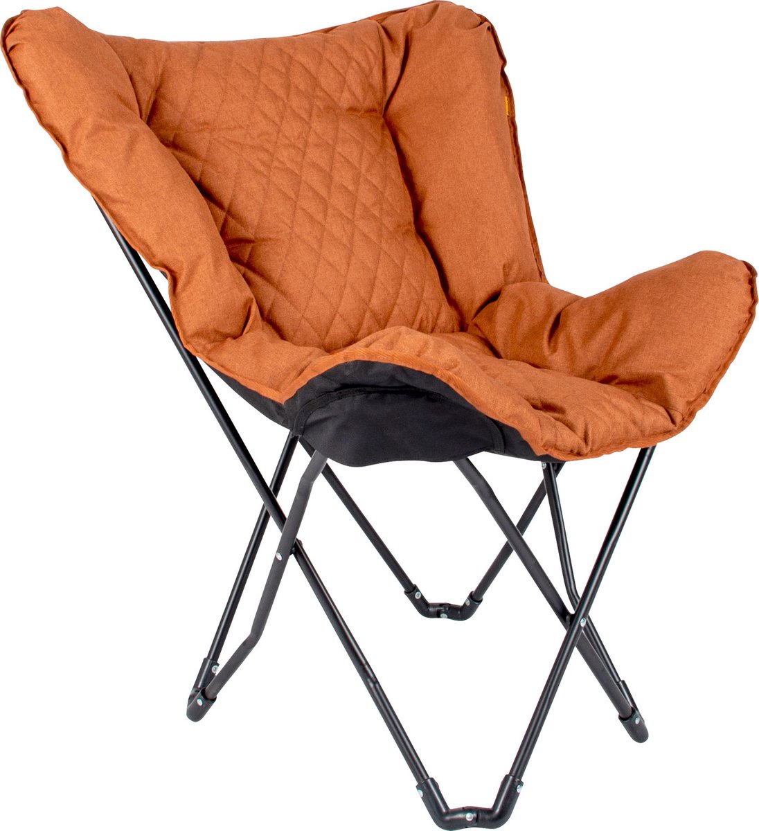 Bo-Camp Camping - Vlinderstoel - Himrod - Inklapbaar - Kleikleurig