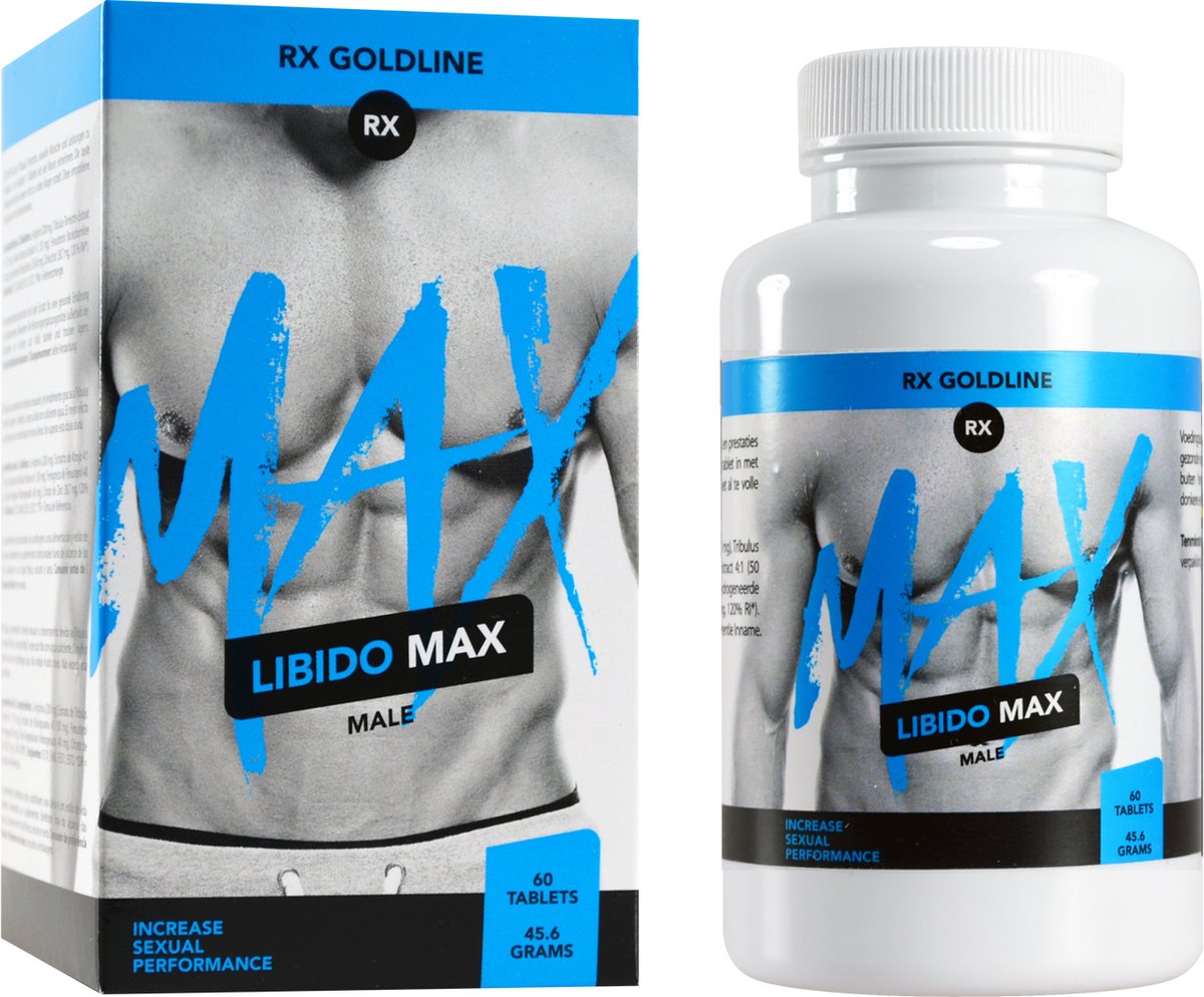 Goedkoopste Libido Max - Penisvergroting - 60 tabletten