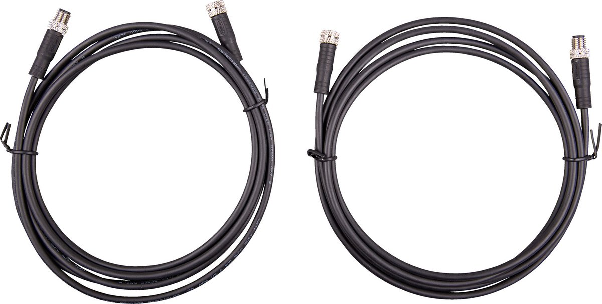Victron M8 verlengkabel lithium smart accu Male/Female 3 pole cable 1m (bag of 2)