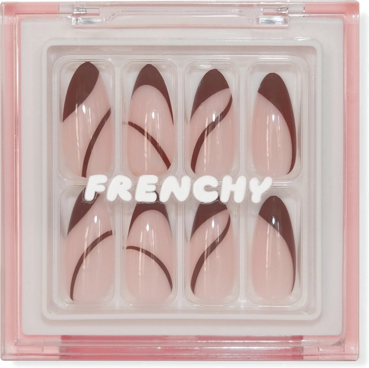 Frenchy Cosmetics 'Dolce Vita' - Nepnagel kit met lijm en nagelstickers - Kunstnagels - Plaknagels