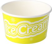 IJsbeker karton per streng 240ml 8oz IceCream middel lime