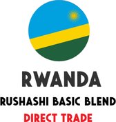 Rwanda Rushashi basic blend - Direct Trade - vers gebrand - 1000 gram