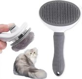Kattenborstel – hondenborstel – haarverwijderaar voor huisdieren – kattenkam - kortharig - langharig