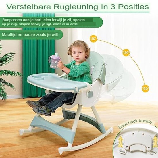 Baby Eetstoel - Baby Stoel - Kinder Eetstoel van LifeGoods — afbeelding 2
