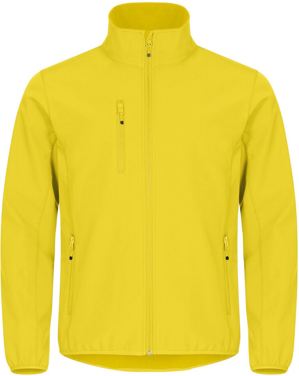 Clique Classic Softshell Jacket 0200910 - Lemon - XL