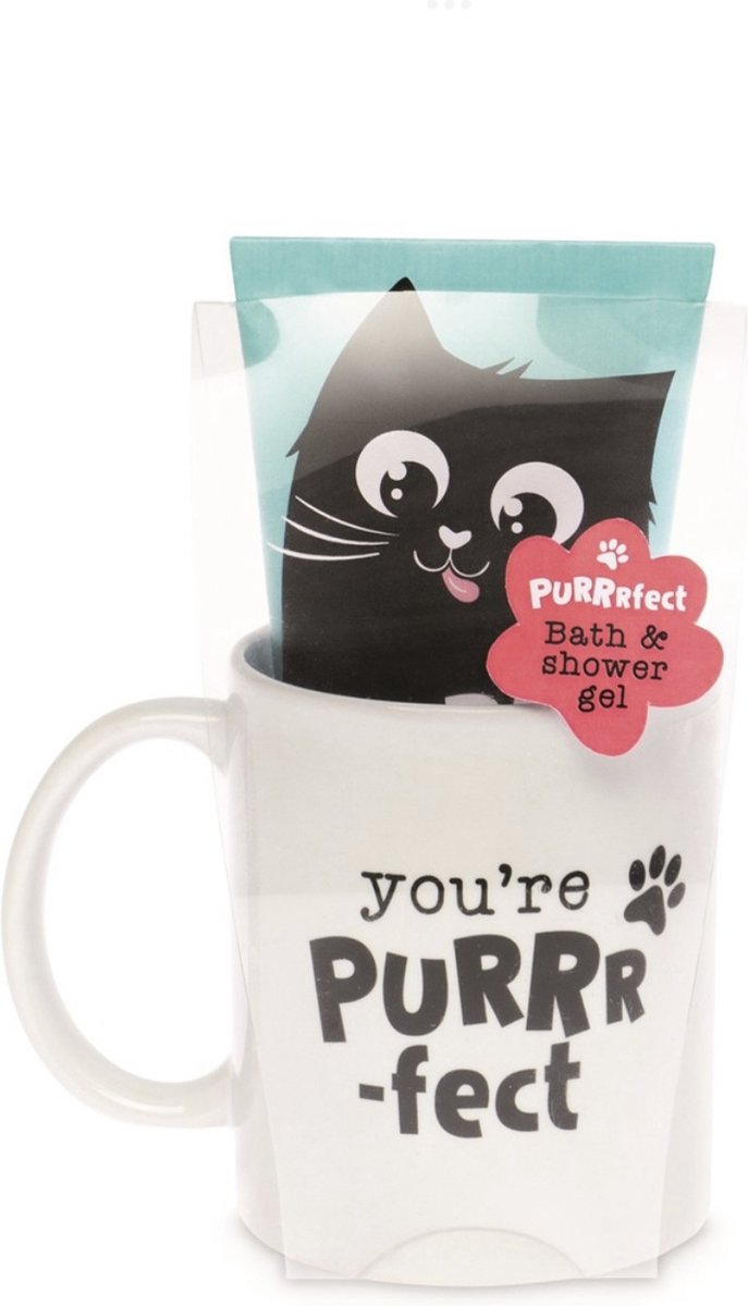 Goedkoopste Purrrfect Bath And Showergel Geschenkset 1ST