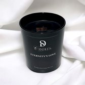 Geurkaars Eternity's Love - 9 oz - Handgemaakte Geurkaars - Woodwick Geurkaars Candle Jar | Brandtijd: 50 uur