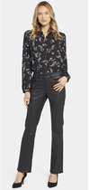 Jeans Droit Marilyn Enduit Zwart Denim Premium | Enduit noir