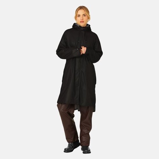 Regenjas Dames - Ilse Jacobsen Raincoat RAIN71 Black - Maat
