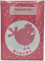 Creche & Oppasboek - Invulboek - A5 formaat - Kuikentje - Meisje - Roze