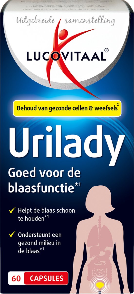 Goedkoopste Lucovitaal Urilady 60 capsules