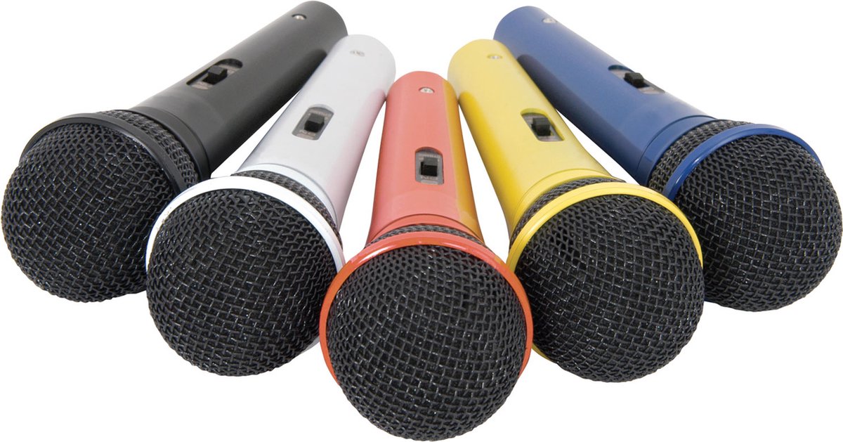 Qtx DM5X set van 5 microfoons