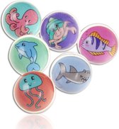 Stuiterballen Zeedieren 50 STUKS - Zeedieren - Traktatie voor Kinderen - Cadeau - Speelgoed