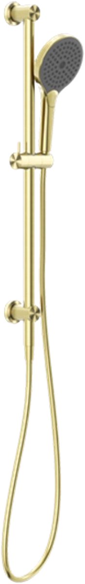 Owen & Finch Handdouche Met Glijstang | Geborsteld Champagne Goud PVD - 3 standen - met Diamantkarteling
