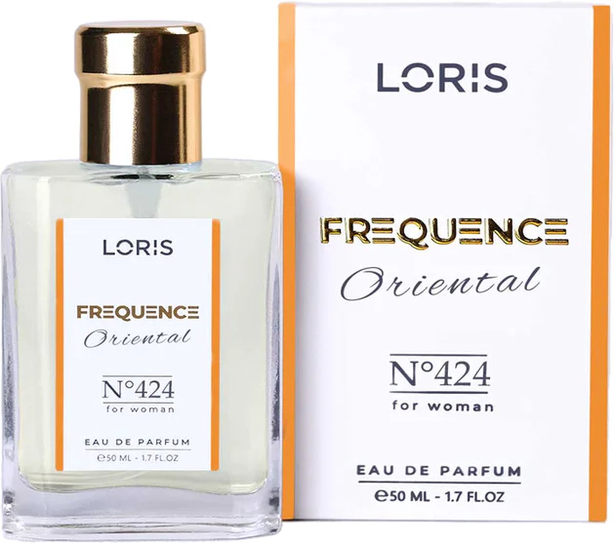 Loris Parfum Plus Frequence - 424- K424 Dames parfum - Top noten: Top noten: Witte Musk / Framboos / Viooltjesblad