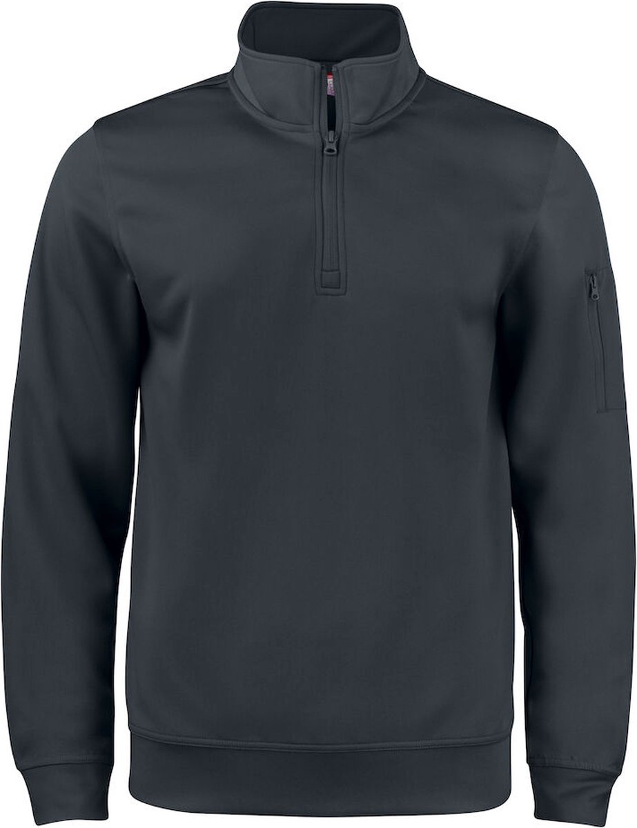 Clique Basic Active Half Zip 021013 - Zwart - L